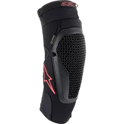 Alpinestars Bionic Flex, Knieprotektoren - Schwarz/Rot - S/M