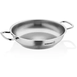 Korkmaz Proline Paella Bratpfanne ø32 cm - 18/10-Edelstahl - 4,3L