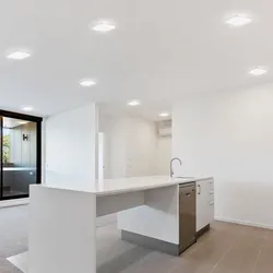 8er Set LED ALU Decken Panel weiß Einbau Lampe Schlaf Arbeits Zimmer Beleuchtung Dielen Leuchte