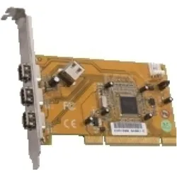 Dawicontrol DC-1394 PCI - 3+1 - Port IEEE 1394 FireWire PCI-Controller, Kontrollerkarte