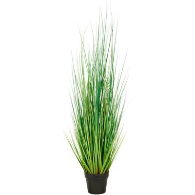 Kunstgras CREATIV GREEN "Grasbusch Miscanthus", grün, H:145cm, Kunststoff, Kunstpflanzen, mit naturgetreuen Grashalmen