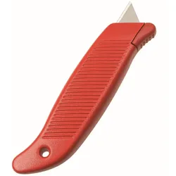 mako Bodenlegermesser mit starrer Klinge KOMFORT 135 x 30 x 18 mm, Zink-Druckguss-Metallgehäuse