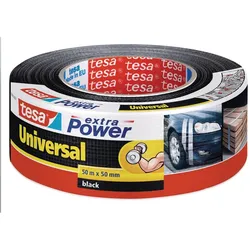 tesa Gewebebänder extra Power Universal  50 mm x 50 m schwarz