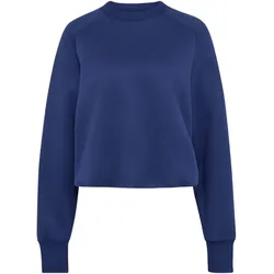adidas Soft Lux Winter Knit Sweatshirt Damen KS7914 - dark blue M