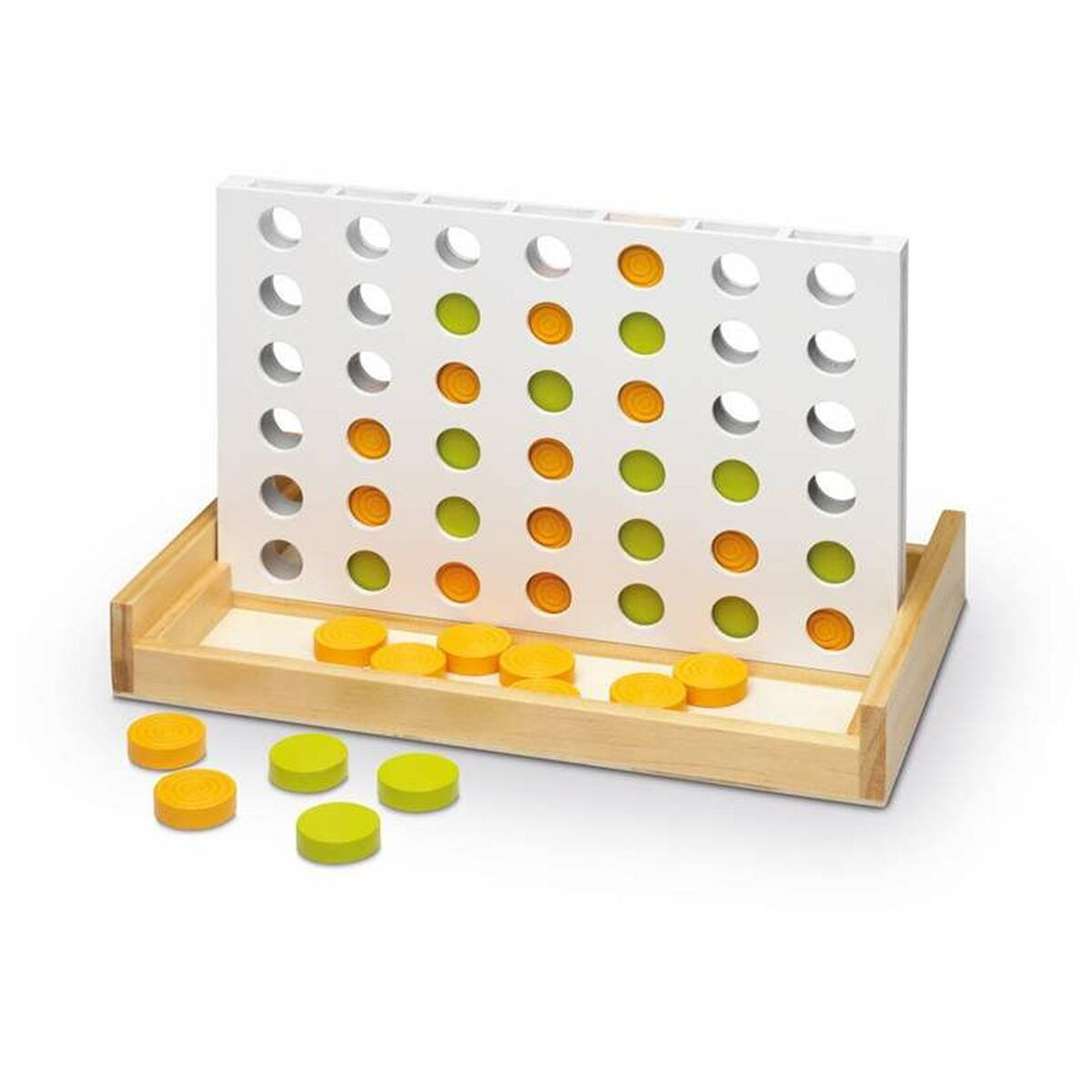 Big Buy Cooking Tischspel Cayro Vier op een rij, 42 stuks, B/D/H: 28,5 x 17 x 4 cm