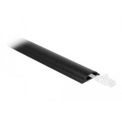 Delock - Kabelkanal - 1 m - Schwarz 20710