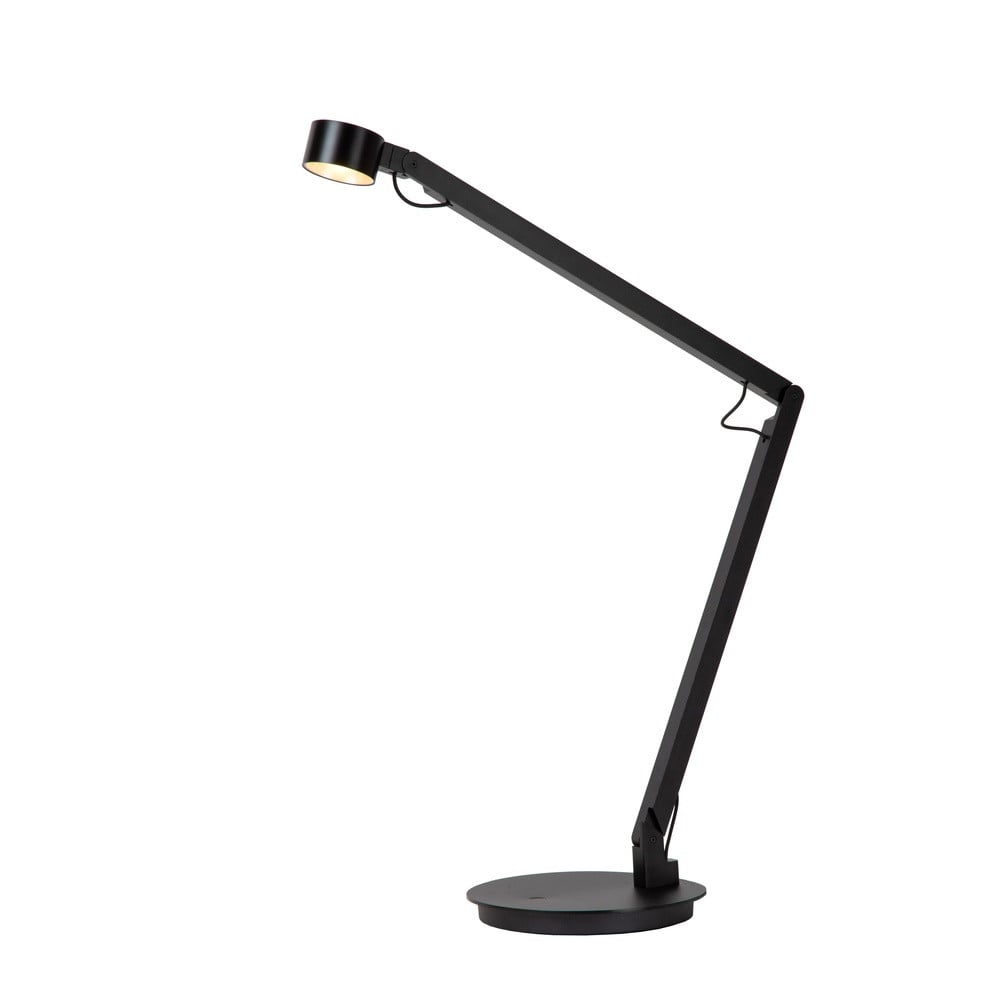 Lucide Ogden Bureaulamp - Zwart - LED 7W - Dimbare en Hoogteverstelbare Tafellamp