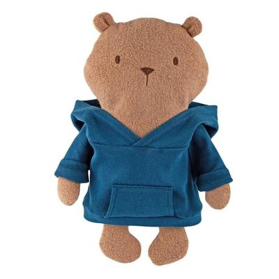 Sigikid 52933 - Kuschelfreunde Mister O Lui blauer Hoodie, Mister O Lui