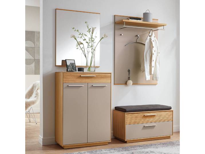 Miroir II 68cm Marron Chêne massif verni 68cm