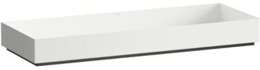 Laufen METAPHOR Waschtisch-Schale H512ME87571121 1000x375x115 mm, ohne Armaturenbank, ohne Hahnloch, ohne Überlauf, Weiß matt