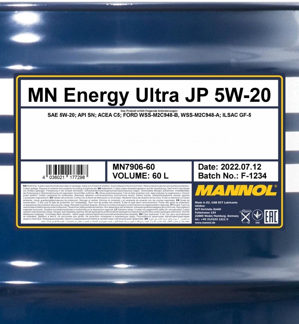 MANNOL MN7906-60 Huile moteur