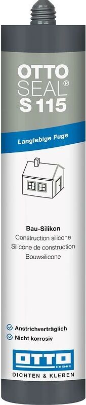 Otto Seal S 115 - Silicone Neutre Pour La Construction 310ml Blanc C01