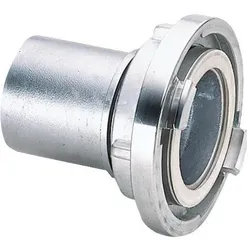 Teguma, Schlauchanschluss + Schlauchverbinder, Saug und Druckkupplung für Schelleneinband Storz glatt 3" 89mm
