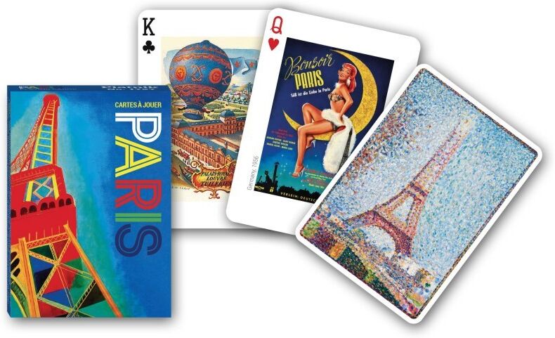 Jeu de 55 cartes Esprit de Paris - Piatnik