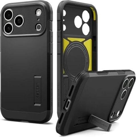 Spigen Tough Armor T MagSafe Black iPhone 17 Pro