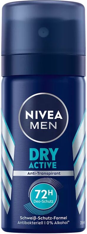 Nivea - Men Dry Active Deospray, 35 ml
