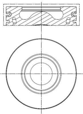Mahle Kolben 013 Pi 00136 001