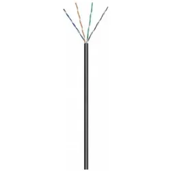 Danicom CAT6A FTP 100m Aussenkabel Starrleiter - PE (Fca) (FTP, CAT6a, 100 m), Netzwerkkabel