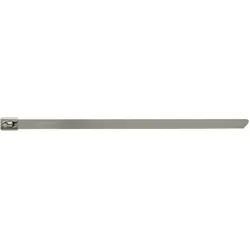 HP Autozubehör Länge 360 mm Breite 7,9 mm Edelstahl (Metallkabelbinder, 360 mm, 100 Stk.)