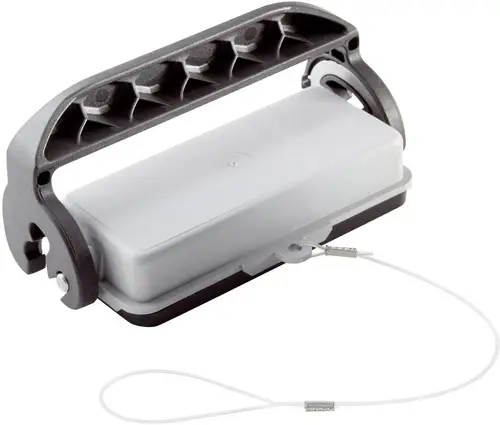 Schutzdeckel mit 1 Längsbügel für Tüllengehäuse, Fangschnur mit Öse Serie H-B 16 H-B 16 10088600 LAPP 10St.