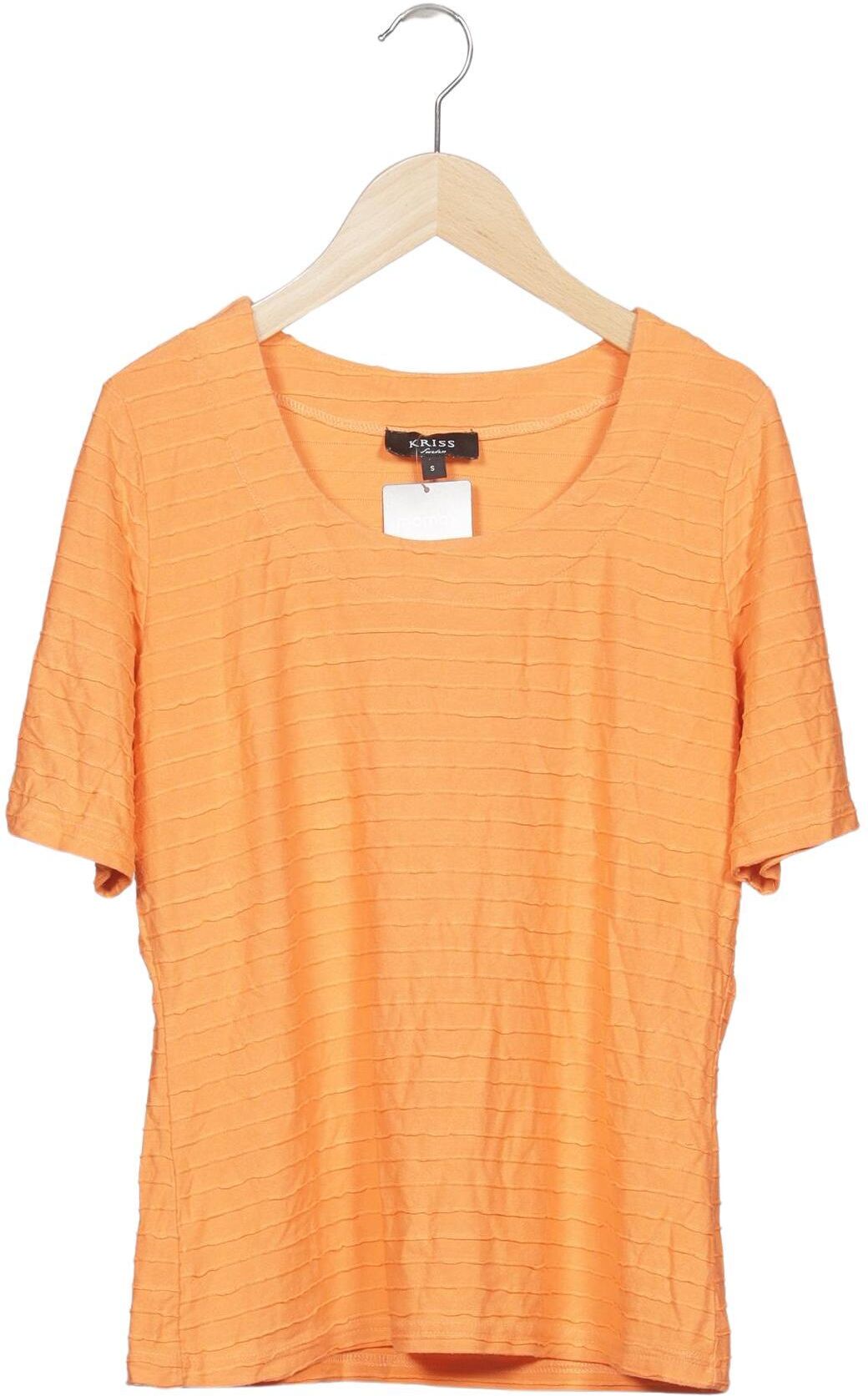 Kriss Trading Sweden Damen T-Shirt, Orange, Gr. S, Elasthan - Second Hand