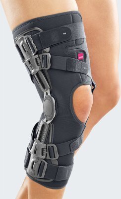 medi Knieorthese Soft OA rechts Varus, links Valgus grau>>>>Gr. M