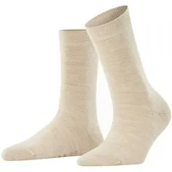 FALKE Damen Socken Da FALKE Softmerino SO, Größe 39-40 in Beige 4549