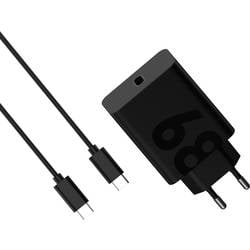 Motorola MOTOROLA SOLUTIONS - Motorola - Netzteil - 68 Watt - PD (24 pin USB-C) USB Ladegerät 68 W 1x USB-C® USB PD 3.0, USB PD Schwarz GaN, Schnellladegerät PG38C06281