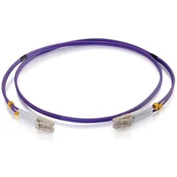C2G Cbl/5m LC/LC OM4 LSZH Fibre Patch-Viol (5 m), Netzwerkkabel