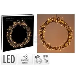 Home&Styling, LED Weihnachtsdeko, LED-Ring 38 cm