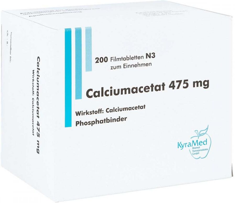 Calciumacetat 475 mg Filmtabletten