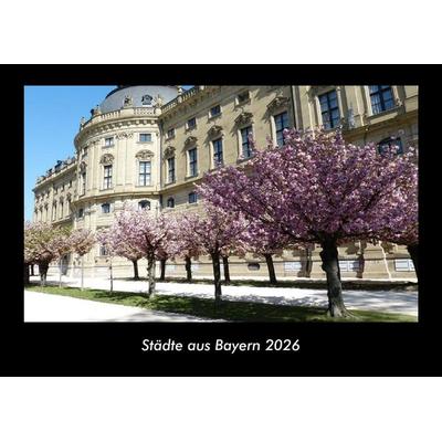Städte aus Bayern 2026 Fotokalender DIN A3