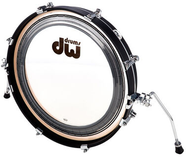 "DW Design 20"" Pancake Bass Drum Flat Black"