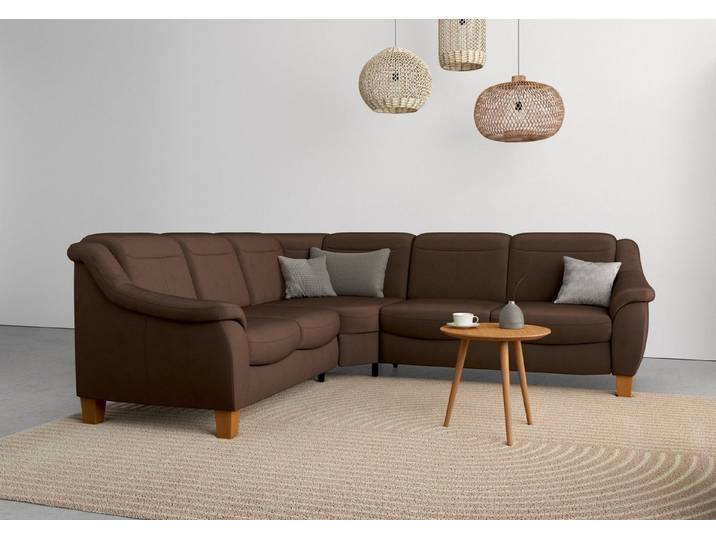 OTTO home Ecksofa Caldera L-Form, Federkern, optional Kopfteilverstellung, Schlaffunktion & Bettkasten