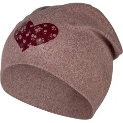 STERNTALER Beanie Blumenherz, Größe 45 in Pink Pink