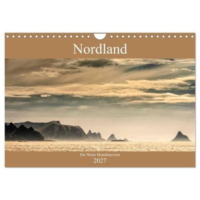 Nordland – Die Weite Skandinaviens (Wandkalender 2027 DIN A4 quer), CALVENDO Monatskalender