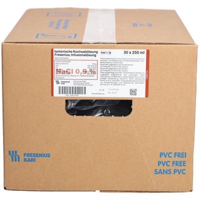 Isotonische Kochsalzlösung Fresenius freeflex+ 30x250 ml Infusionslösung