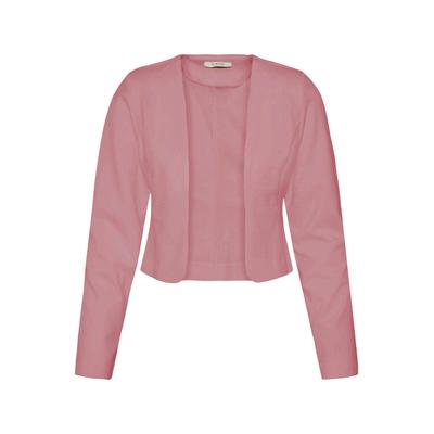 Blusenblazer FRANSA "Fransa Blazer FRZABLAZER", Damen, Gr. M, rosa (nostalgia rose), Blazer Blusenblazer