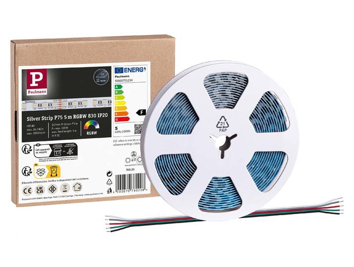 Paulmann Pro Strip LED Strip Silver P75 830