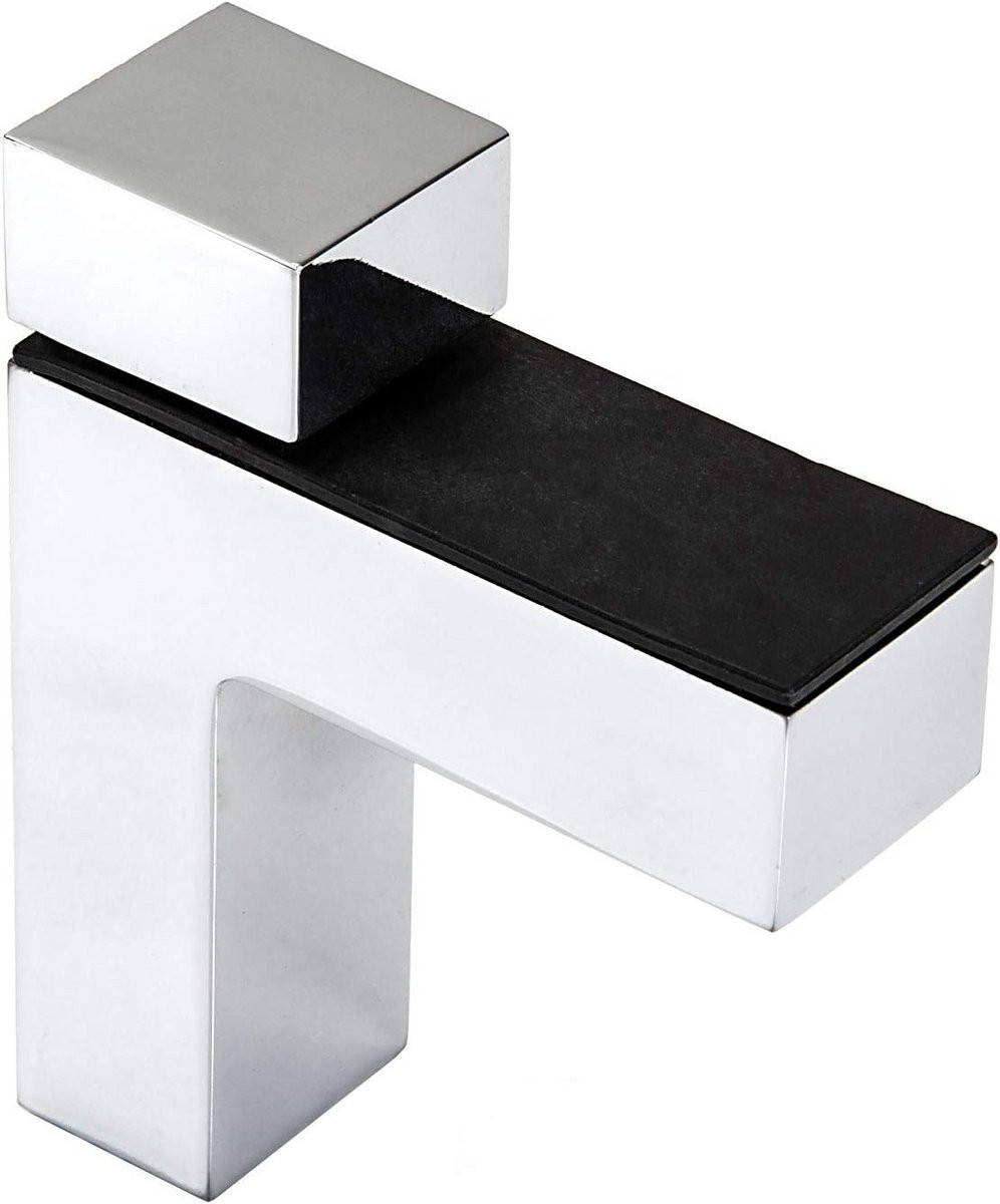3 stuks Plankdragers voor Glas en Hout, Chroom, Onzichtbare Montage