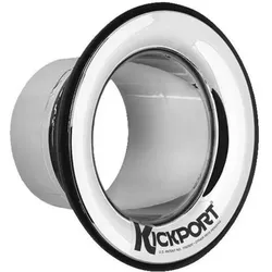 Kickport KP2-WH Bassdrum Kick-Booster Weiss, Schlagzeug Zubehör, Weiss