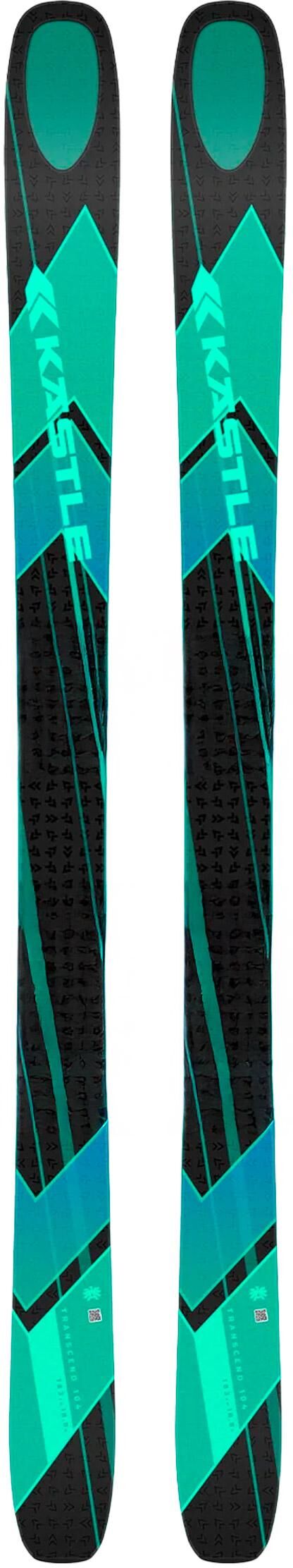 Kastle  - Pack Ski Transcend 104 - 183 + Attack Lyt 11 Gw Br.110 Solid Black - Ski
