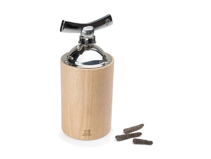 PEUGEOT Pfeffermühle ISEN NATUR 16cm Holz Langpfeffer Stahlmahlwerk Manuell Manuell