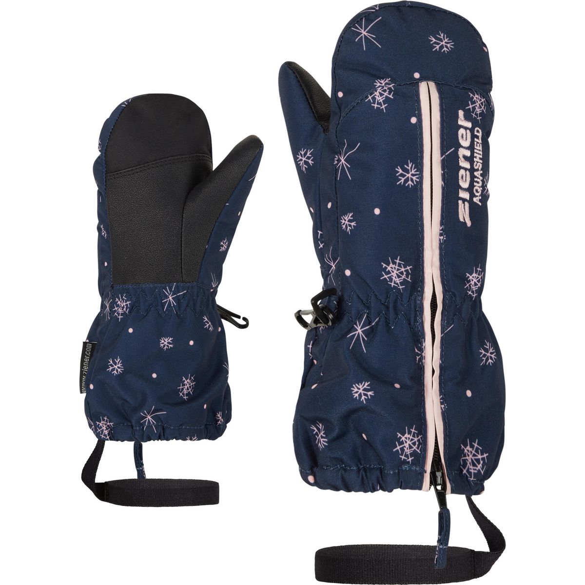 Ziener Langelo-z AS Glove Mini snowcrystal print (242) 2,5 115010-242-2,5