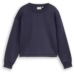 Tom Tailor Sweatshirt mit Rücken-Print - Mädchen - Gr. 176 - blau