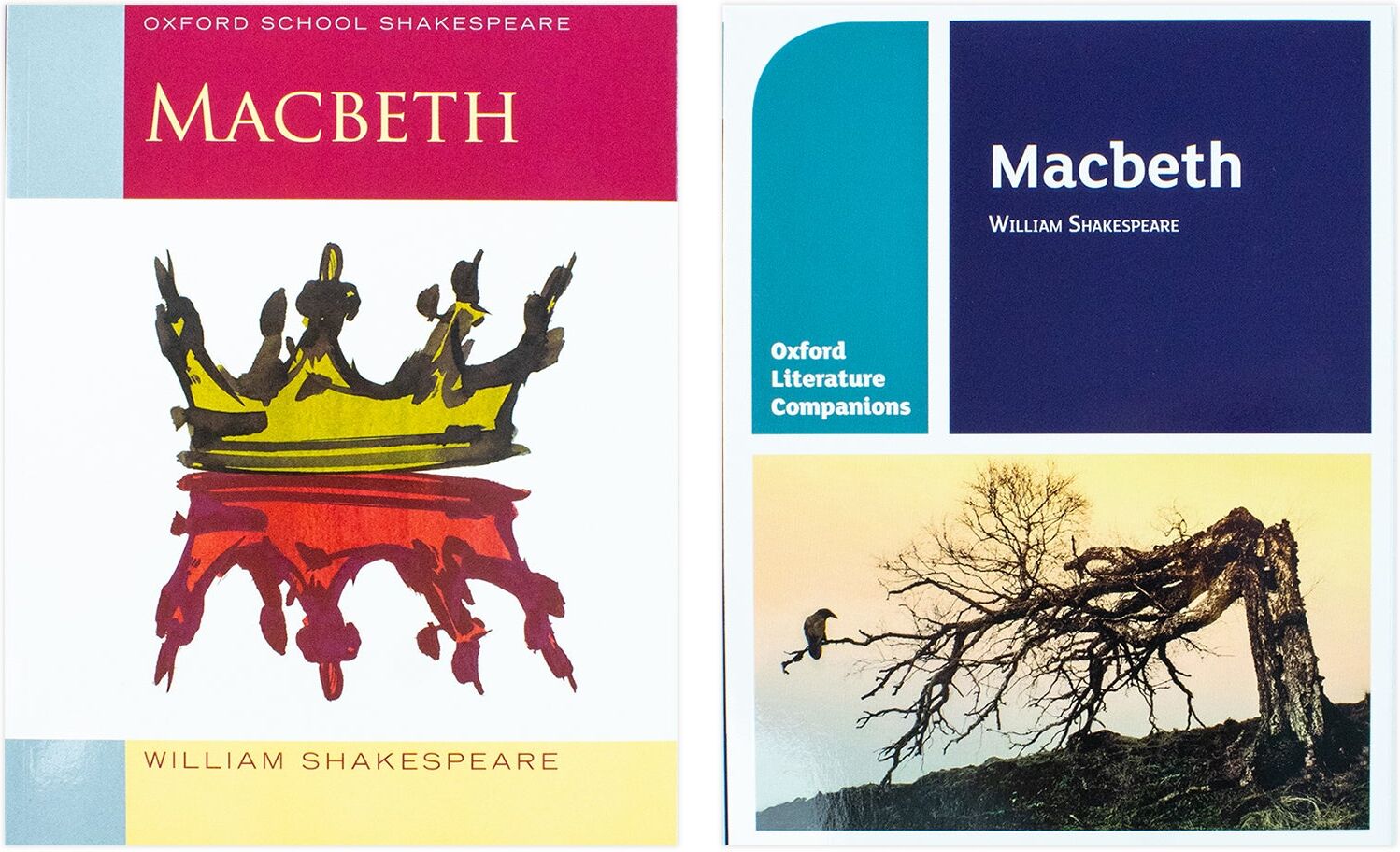 OXFORD UNIVERSITY PRESS Oxford School William Shakespeare Macbeth and Macbeth Oxford Literature Companions 2 Books Collection Set