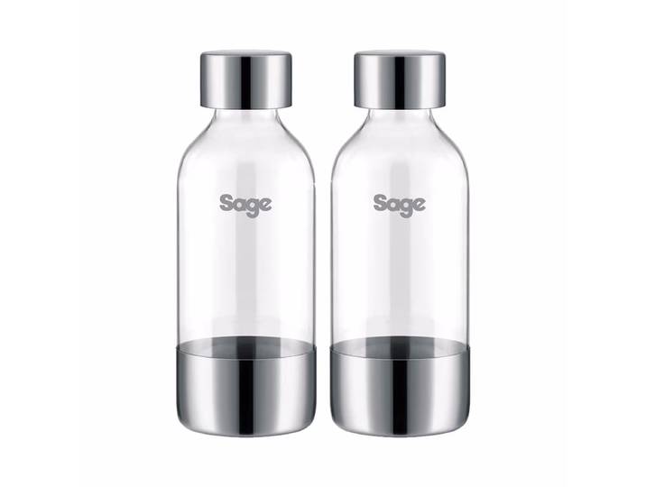 Sage the InFizz Fusion Flaschen 2x0.6L Wassersprudler-Flasche – Wassersprudler Zubehör – transparent