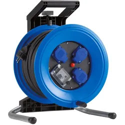 HEDI Kunststoff-Kabeltrommel Professional Plus Ø 320 mm, schwarz - K340NTFI