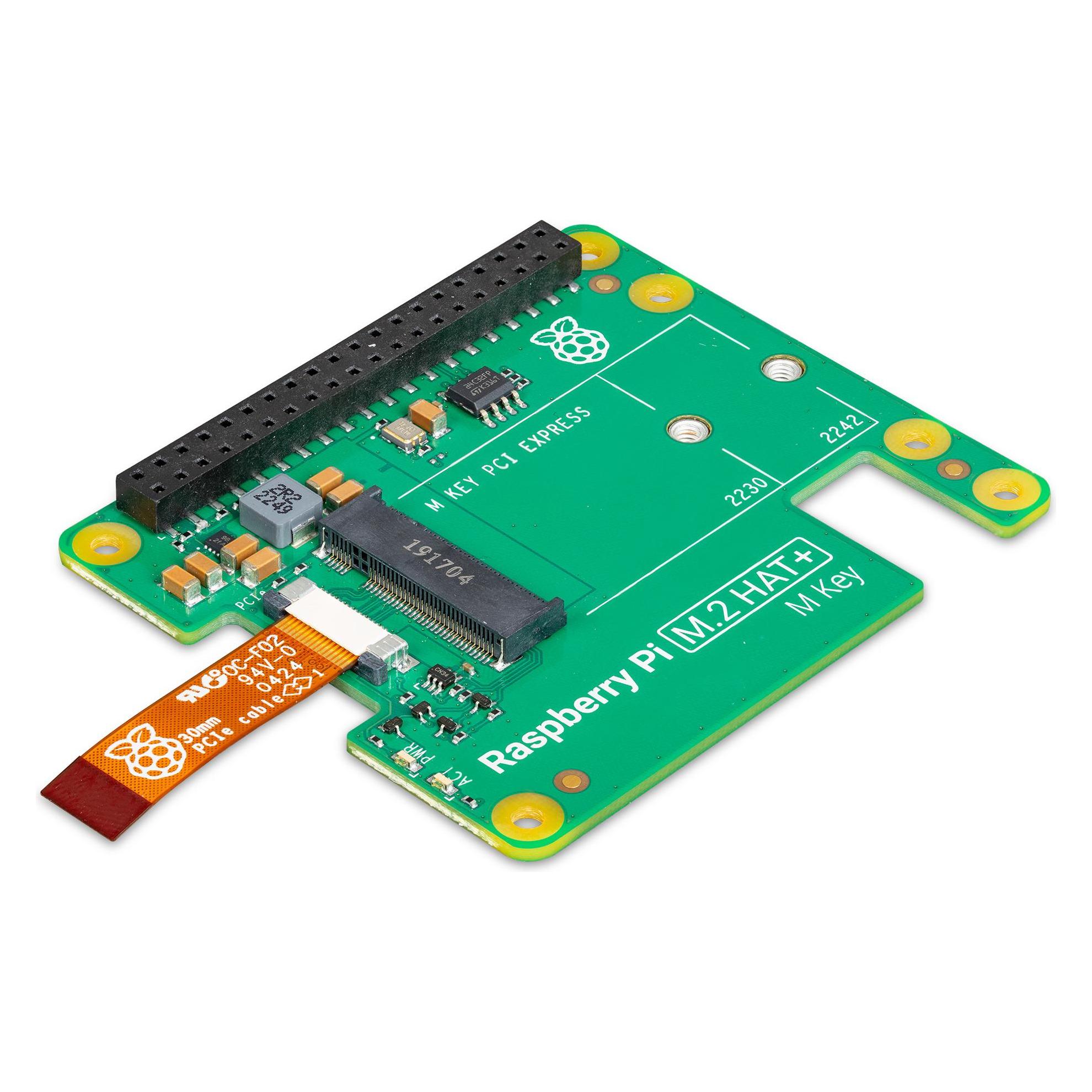 Raspberry Pi Official M.2 HAT+ Compact (HAT) (SC1771)