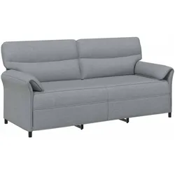 vidaXL, Sofa + Bettsofa, Sofa 100% Polyester, Metallrahmen, MDF, Sperrholz (3-Sitzer)